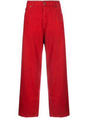 Rovné nohavice Haikure červená