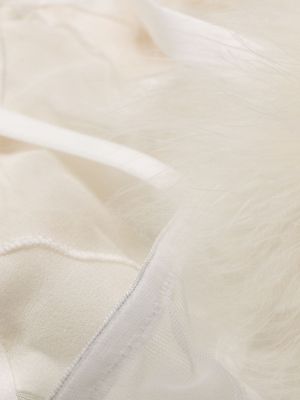 Biustonosz z perełkami Gilda & Pearl biały