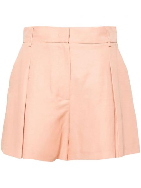 Laskostettu shortsit Twinset oranssi