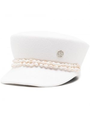 Vilnonis beretė Maison Michel balta