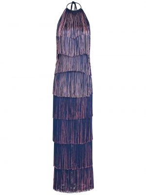Modré koktejlové šaty Silvia Tcherassi