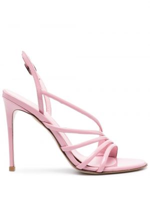Kožené sandále Le Silla ružová