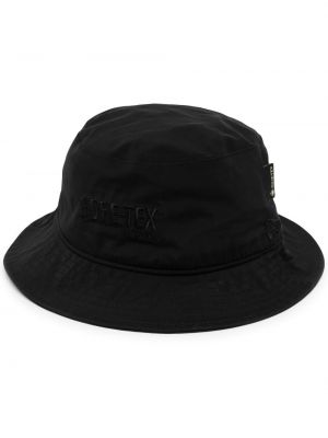 Brodert bøttehatt New Era Cap svart