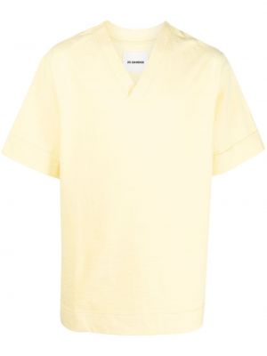 T-shirt Jil Sander gul