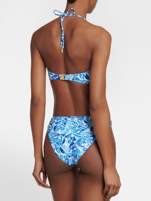 Bikini s printom Rebecca Vallance plava