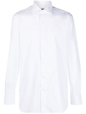 Памучна риза Finamore 1925 Napoli бяло