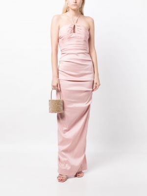 Koktejlové šaty Rachel Gilbert růžové