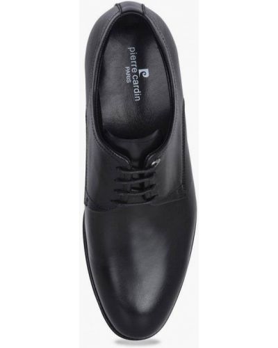Кожаные туфли Pierre Cardin черные