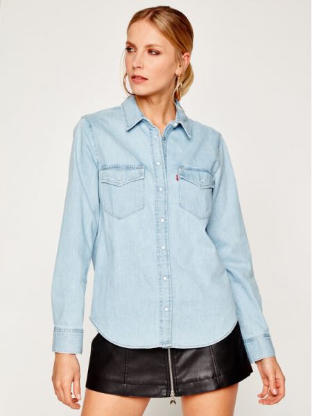 Koszula jeansowa Essential Western 16786-0001 Niebieski Regular Fit Levi's