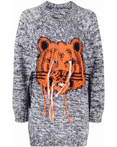 Jersey de tela jersey con rayas de tigre Kenzo