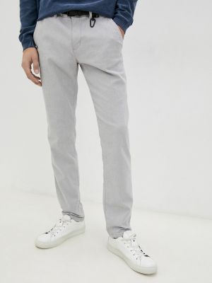 Джинсовые брюки повседневные Tom Tailor Denim, серый