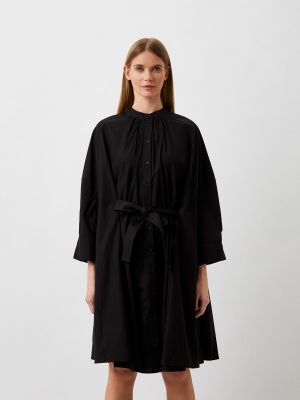 Черное платье-рубашка Essentiel Antwerp