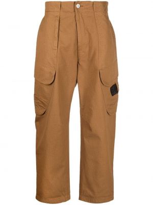Pantalon cargo slim avec poches Stone Island Shadow Project marron