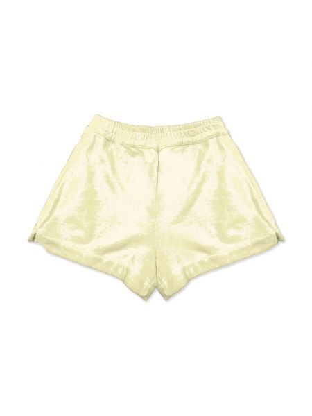Samt shorts Mc2 Saint Barth gelb