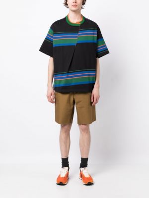 Shorts ausgestellt mit plisseefalten Kolor braun