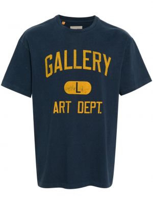 Raštuotas medvilninis marškinėliai Gallery Dept.