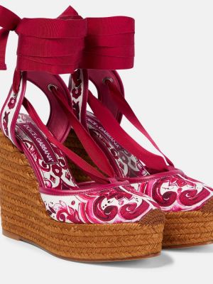 Cipele s printom Dolce&gabbana ružičasta