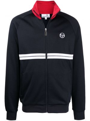 Brodert lang genser Sergio Tacchini blå