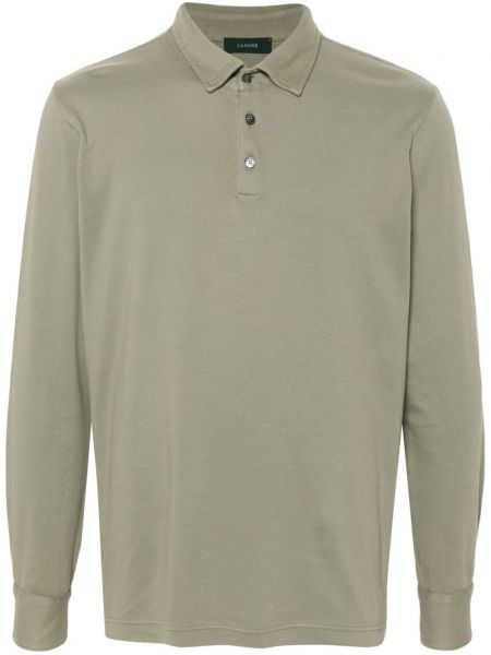 Poloshirt Zanone grøn