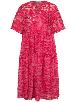 Koktejlové šaty Cecilie Bahnsen růžové