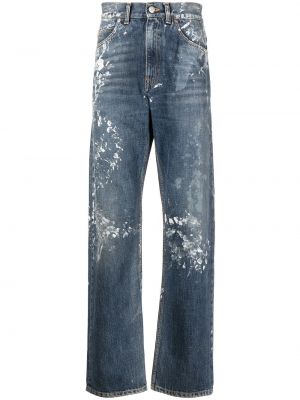 Trykt jeans med normal passform Martine Rose