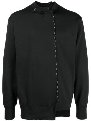 Asymetrický sveter Kolor čierna