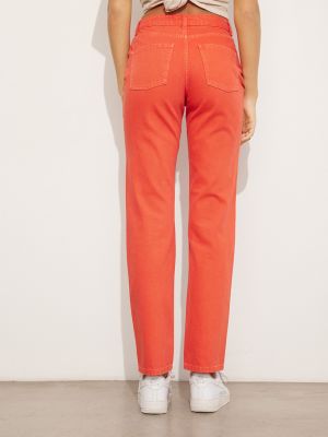 Straight leg jeans Envii arancione