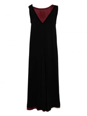 Bavlněné šaty Maison Mihara Yasuhiro černé