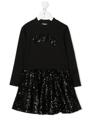Pulóver ruha Michael Kors Kids - Fekete