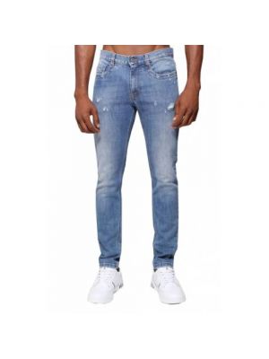 Skinny jeans Bikkembergs blau