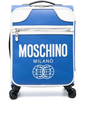 Bőrönd nyomtatás Moschino