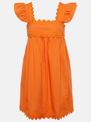 Платье мини Juliet Dunn оранжевое