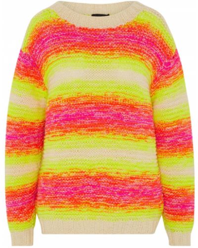 Sweter wełniany Agr różowy
