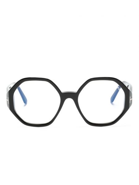 Lunettes de vue à motif géométrique Tom Ford Eyewear noir