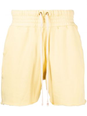 Pantalones cortos deportivos Les Tien amarillo