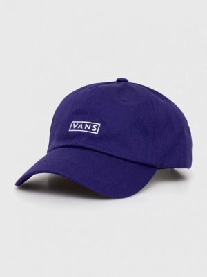 Șapcă din bumbac Vans violet