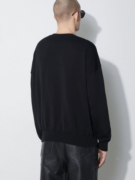 Sweter bawełniany Marcelo Burlon czarny