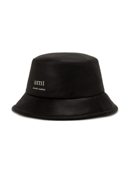 Kožený klobouk Ami Paris