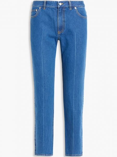 Прямые джинсы с высокой талией Tibi