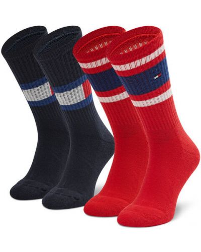 Ponožky Tommy Hilfiger červená