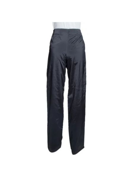 Pantalones Armani Pre-owned negro