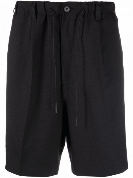 Shorts de sport à rayures Y-3 noir