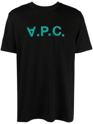 T-shirt en coton avec applique A.p.c.