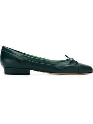 Masnis balerina cipők Sarah Chofakian zöld