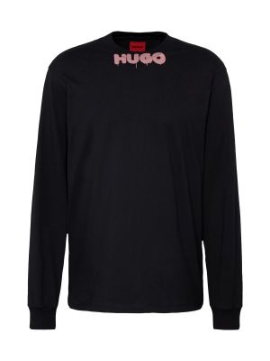 T-shirt a maniche lunghe Hugo Red