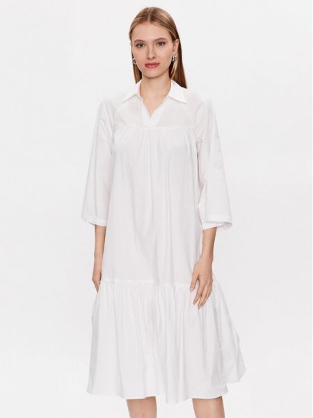 Платье-рубашка Moss Copenhagen белое