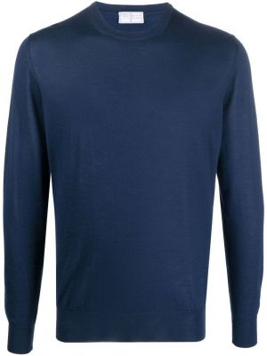 Пуловер Fedeli синьо