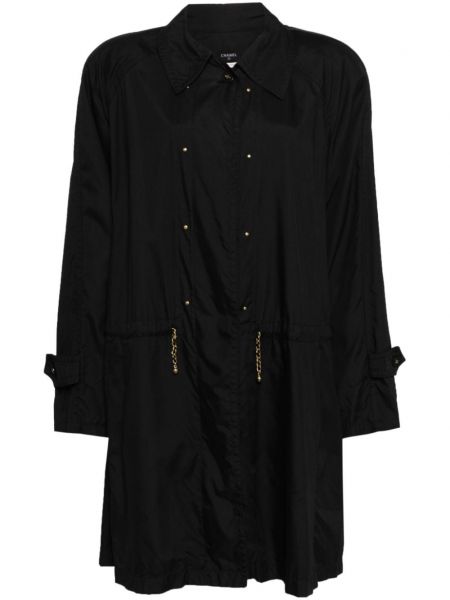 Μακρύ παλτό Chanel Pre-owned μαύρο