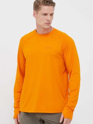 Тениска с дълъг ръкав с дълъг ръкав Marmot оранжево