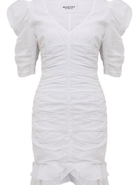 Хлопковое платье Isabel Marant Étoile белое